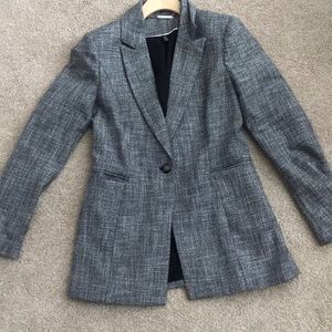 WHBM Grey White Black Blazer Jacket 2P